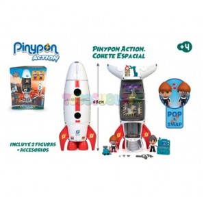 Pin y Pon Action Cohete...