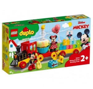 Lego Duplo Tren de Cumpleaños de Mickey y Minnie