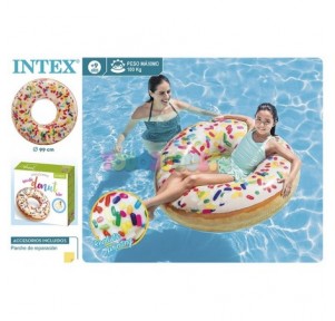 Rueda Donut Blanco 99cm Intex