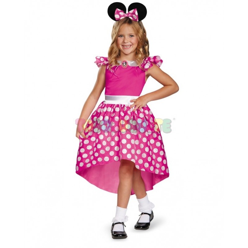 Disfraz Minnie Mouse Rosa Classic 5-6 años