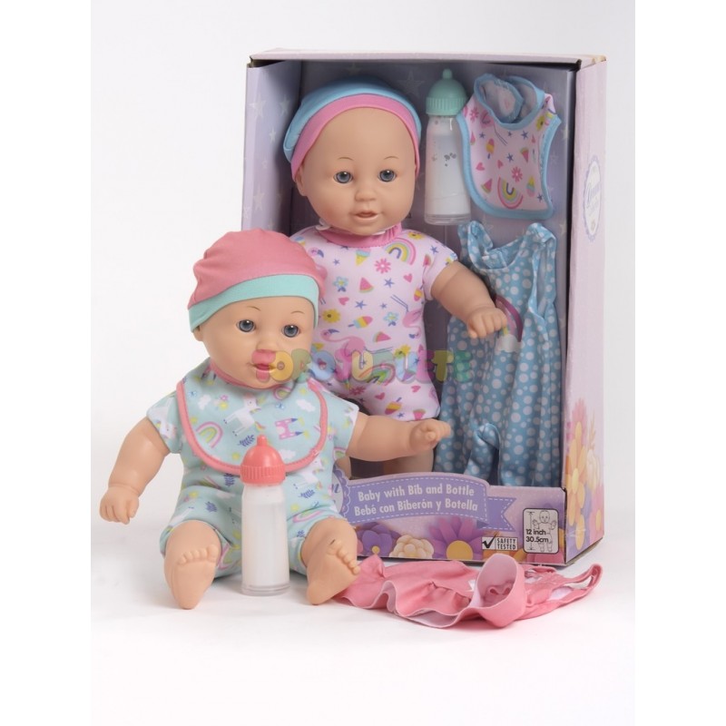 Bolso con Comiditas para Muñecas - Accesorios de juguete para la Bebé Luna  