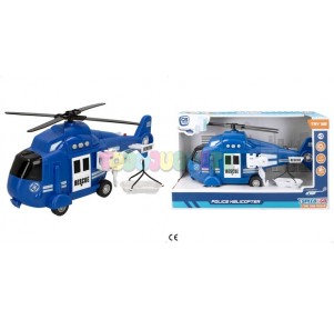 Helicóptero Policía Luz y Sonido Speed And Go