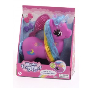 Unicornio con Luz y accesorios Wonder Pony Land