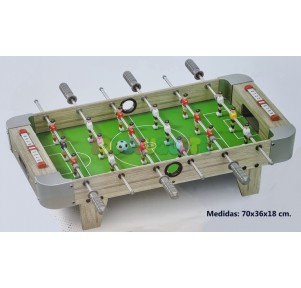 Futbolín de madera de sobre mesa Soccer Tabletop