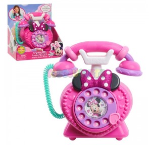 Teléfono Tradicional Giratorio Minnie Mouse
