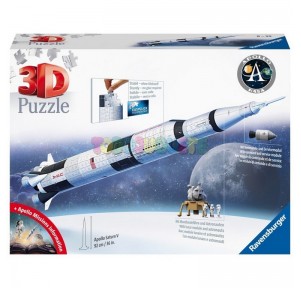 Puzzle 3D Apolo Saturn V Rocket