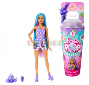 Barbie Pop Reveal Serie Frutas Uvas