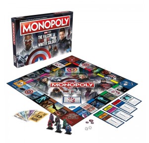 Juego Monopoly Falcon And Winter Soldier Marvel