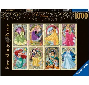 Puzzle 1000 Princesas Art Nouveau