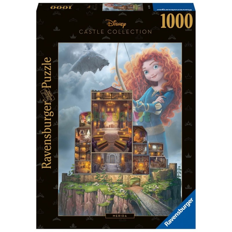 Puzzle 1000 Castillo Disney Merida