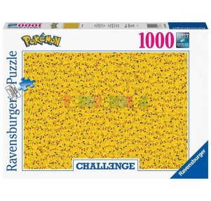 Puzzle 1000 Pokemon Pikachu Challenge
