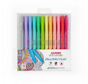 Color Experience Alpino 12 rotuladores pastel