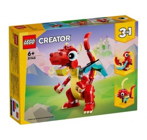 Lego Creator Dragón Rojo