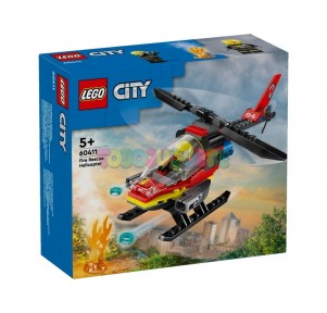 Lego City helicóptero Rescate Bomberos
