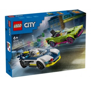 Lego City Coche Policía y Potente Deportivo