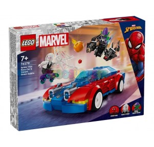 Lego Marvel Coche Carreras Spiderman Duende Verde