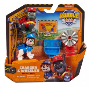 Equipo Rubble Pack 2 Figuras Charger y Wheeler