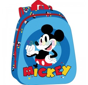 Mochila Infantil 3D Mickey Mouse