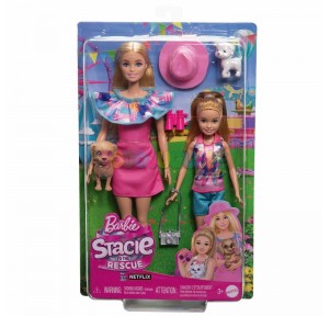 Barbie Stacie al Rescate Pack 2 Hermanas