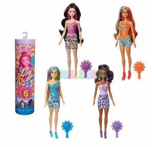 Muñeca Barbie Color Reveal Ritmo Arcoíris