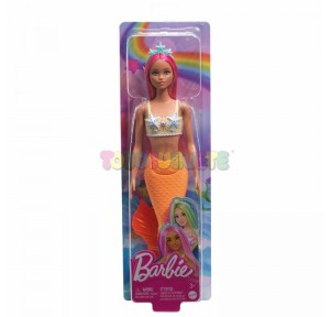 Barbie Muñeca Sirena Cola Rígida Surtido