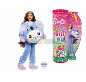 Muñeca Barbie Color Reveal Disfraz Conejo Koala