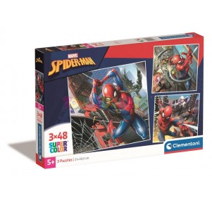 Puzzle 3x48 Marvel Spiderman