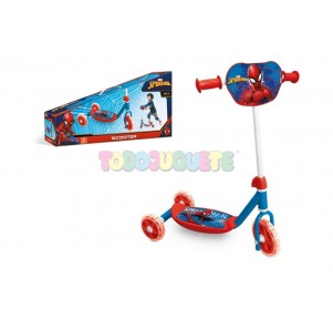 Primer patinete 3 ruedas Spiderman