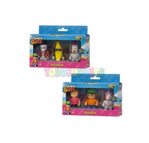 Stumble Guys Pack 3 Figuras Acción 7