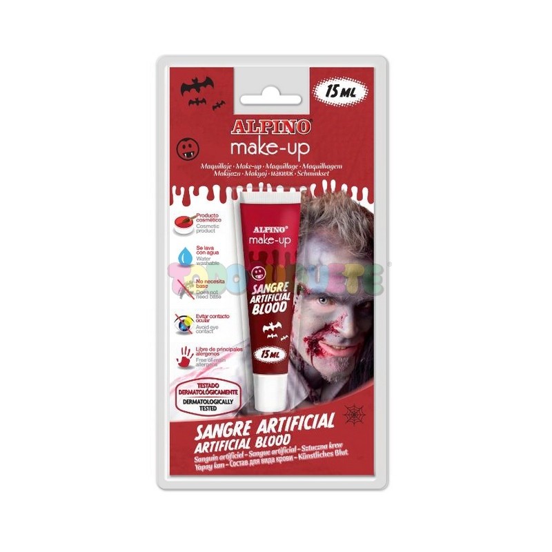 Blíster Tubo Sangre Articifial 15ml Alpino