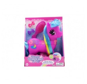 Unicornio con Luz y accesorios Wonder Pony Land