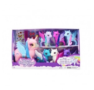 Familia 7 Unicornios y accesorios Wonder PonyLand