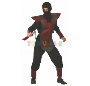 Disfraz Ninja rojo-negro...