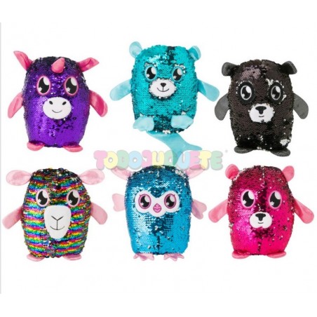 Peluches fashion de lentejuelas