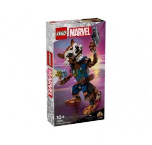 Lego Marvel Rocket y Bebé...