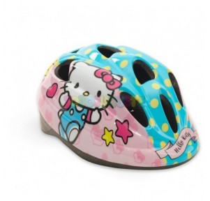 Casco bicicleta Hello Kitty...