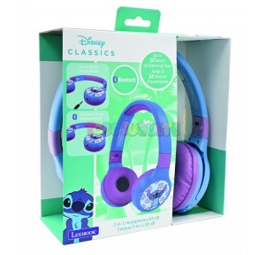 Auriculares Bluetooth Plegables Stitch