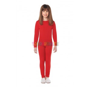 Bodywear Acc. Disfraz TShirt +Pants Rojo 3-4 años