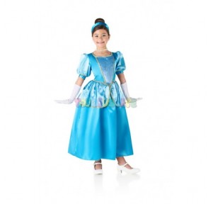 Disfraz Princesa Azul 5-6 años