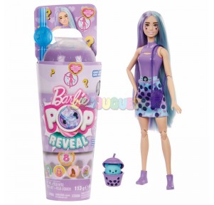 Barbie Pop Reveal Té Burbujas Leche Malanga