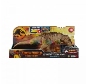 Jurassic World Dinosaurio T-Rex Ataca