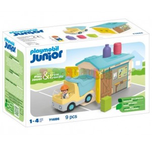 Junior Camión con Garaje Playmobil