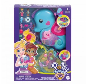 Polly Pocket Estuche Bolso Caballito de Mar