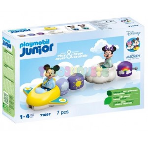 Junior Disney Mickey y Minnie Tren Nube Playmobil