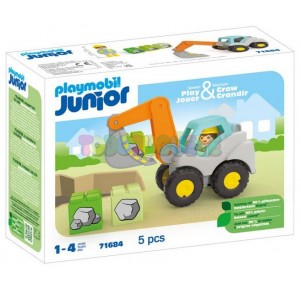 Junior Pala Excavadora Playmobil