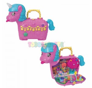 Polly Pocket Cofre Unicornio Partyland