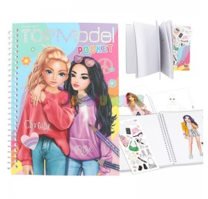 Top Model Cuaderno Colorear