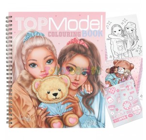 Top Model Libro de Colorear Team Teddy