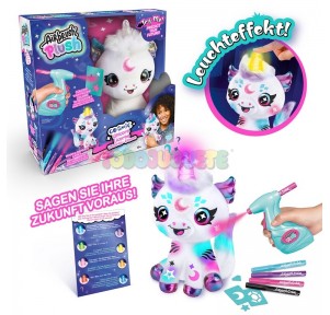 Colorea Tu Unicornio Mágico Airbrush Plush