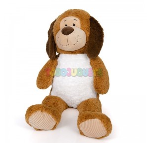 Peluche Perro 100 cm Beige